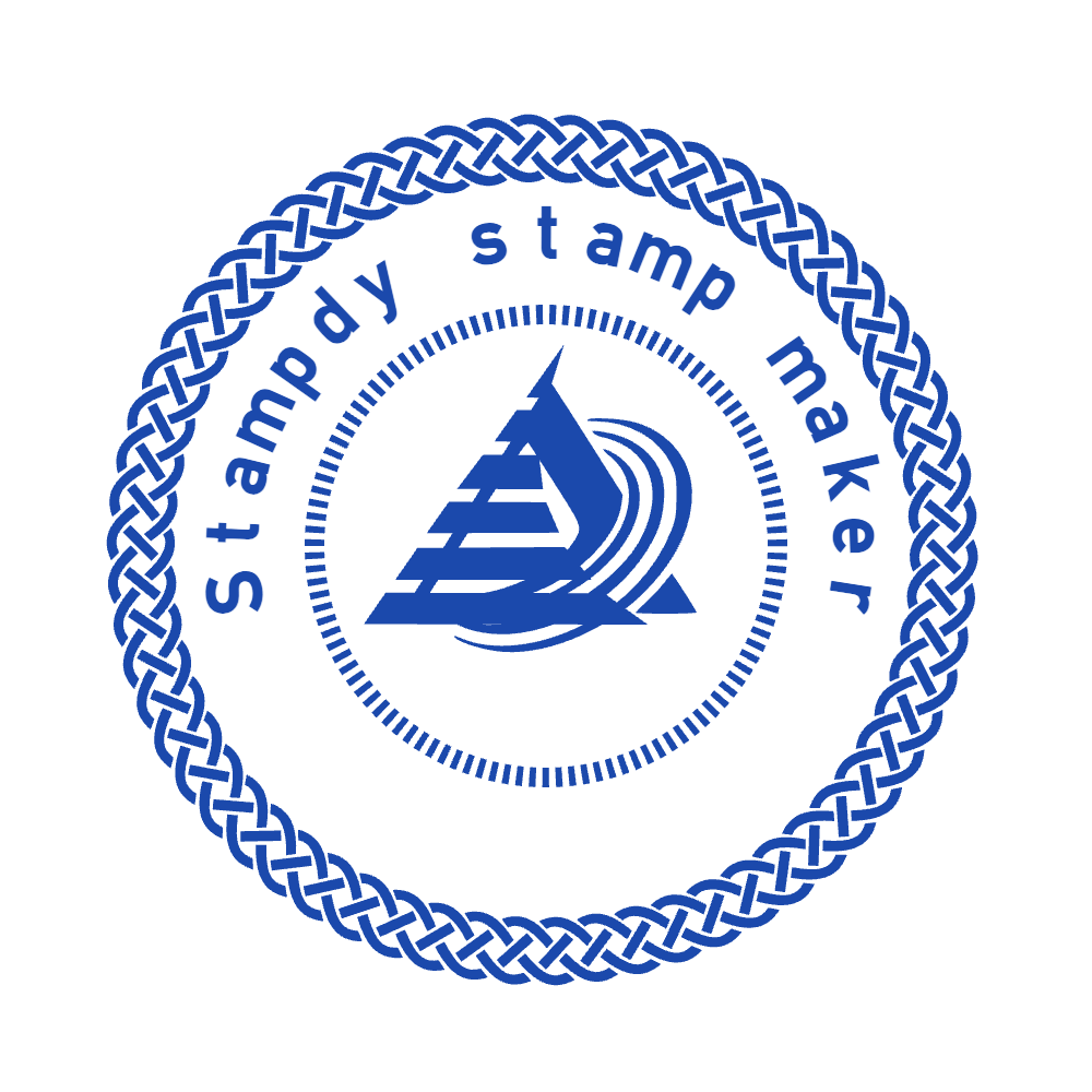 Corporate Stamps Template 2 for the online stamp maker
