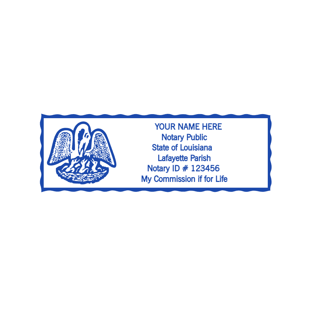 Notary Stamps Template 4 for the online stamp maker