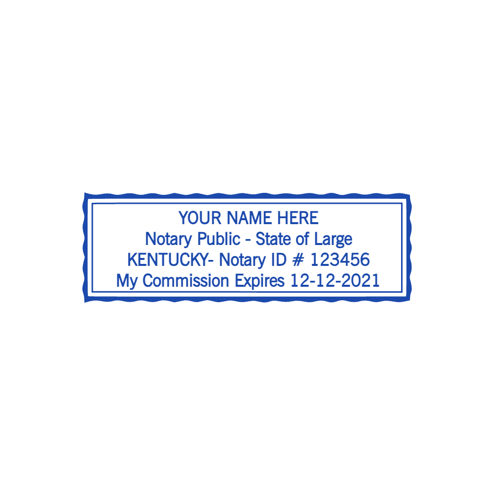 Notary Stamps Template 5 for the online stamp maker