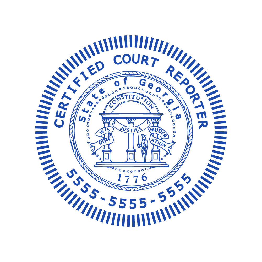 Government Seal Template 3 for the online stamp maker
