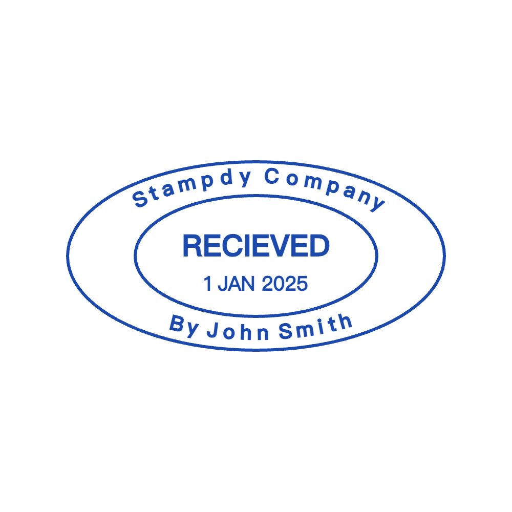 Stamp Received Template 3 for the online stamp maker