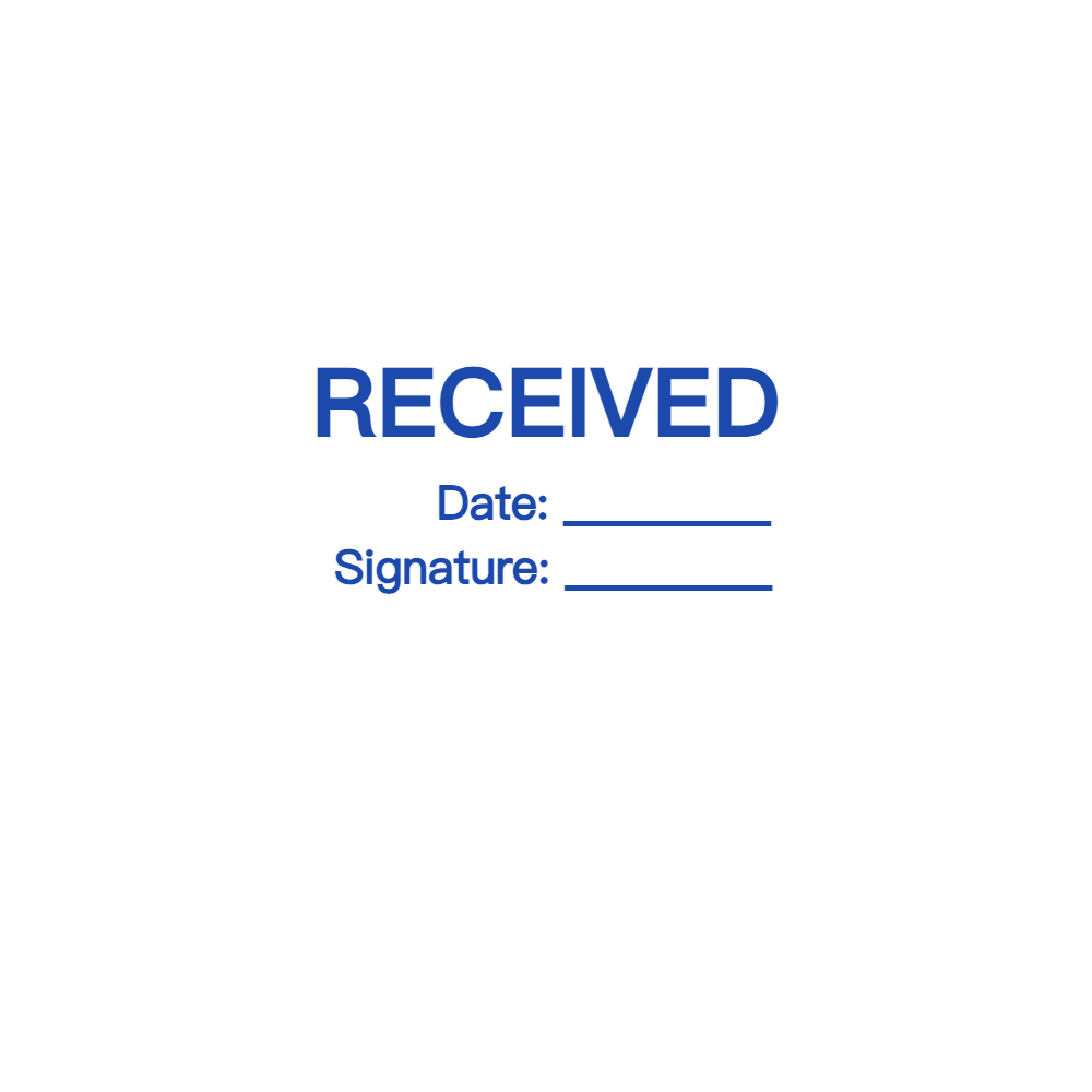 Stamp Received Template 5 for the online stamp maker