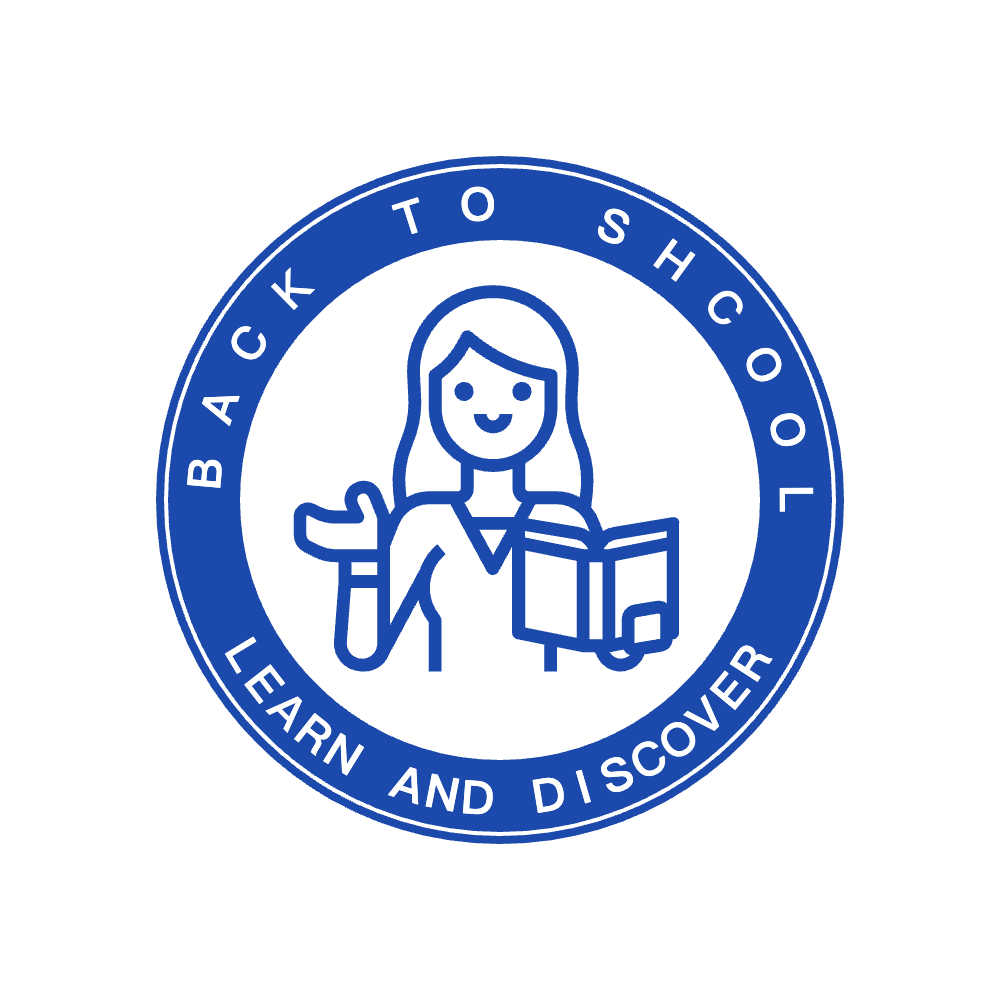 School Stamp Template 3 for the online stamp maker