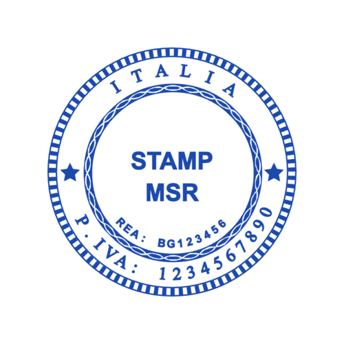 India Seals Template 16 for the online stamp maker