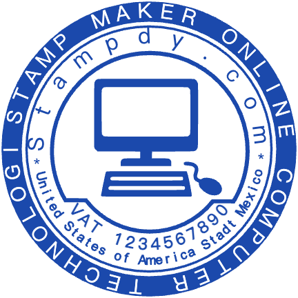 Business Stamps Template 9 for the online stamp maker
