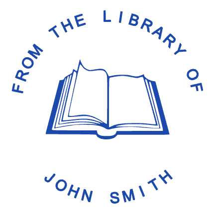 Library Seal Template 9 for the online stamp maker