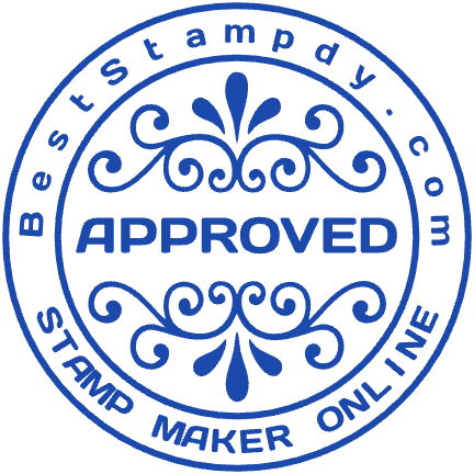 India Seals Template 28 for the online stamp maker