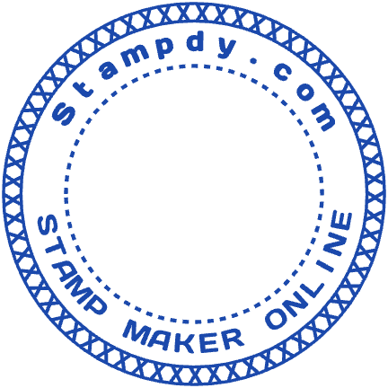 India Seals Template 32 for the online stamp maker