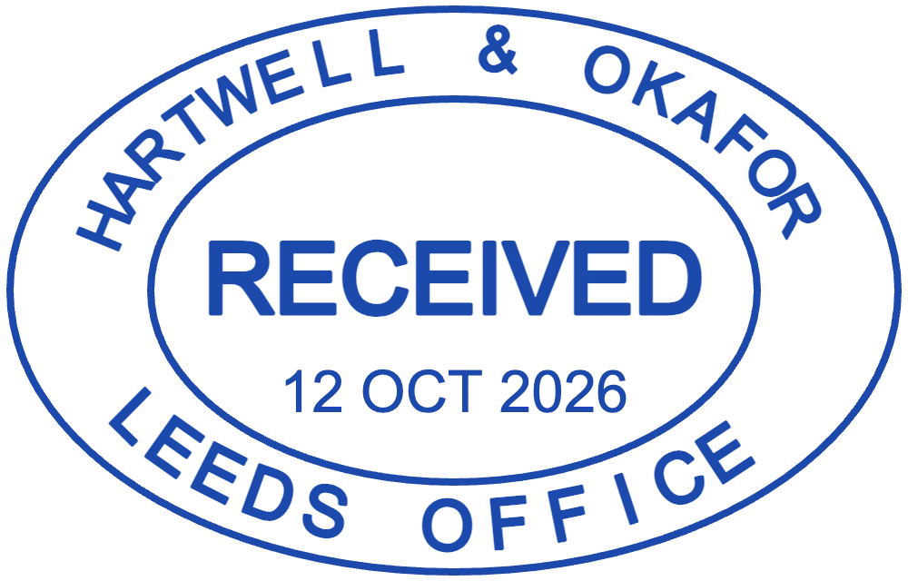RECEIVED stamp for post: Law Firm Seal Maker